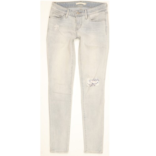 Levi 711 femme bleu - ,