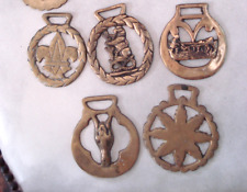 Lot de 5 Horse Brass