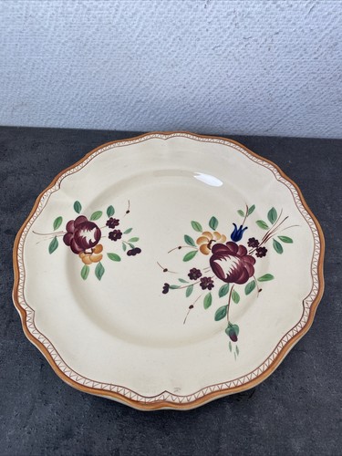 Assiette plate faïence - assiette,