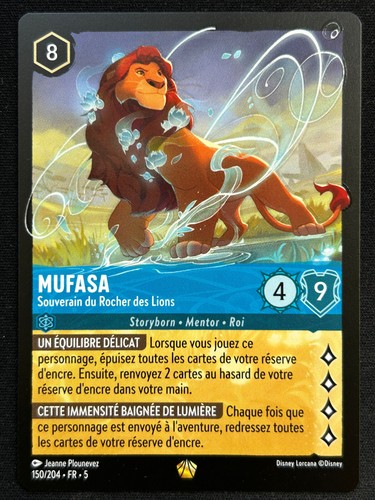 Mufasa 150 204 - 150/204, legendaire