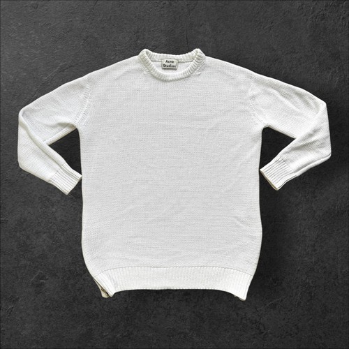 Pull épais acne studios - épais, blanc