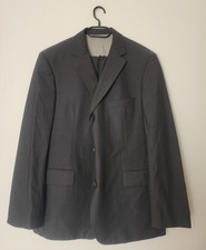 Très Beau Costume Hugo BOSS/ CERRUTI en Laine. Gris Foncé . T 56  (voir mesures)