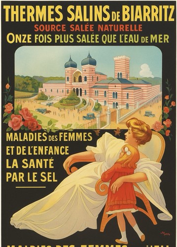 Affiche poster thermes - poster,