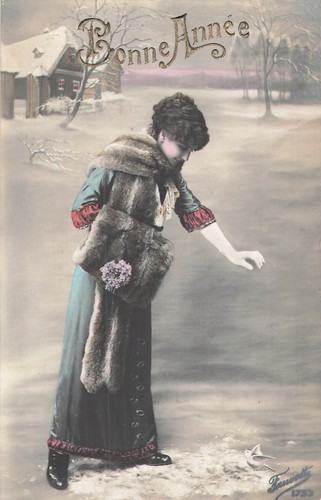 Bonne annee femme - annee,