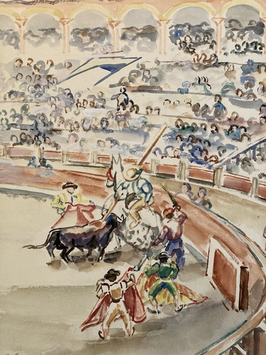 Peinture papier 1949 painting - peinture,