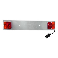 Rampe de signalisation métal 0.75 m - Taille 75 cm