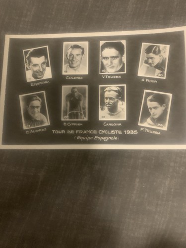 Carte postale cyclisme - carte,
