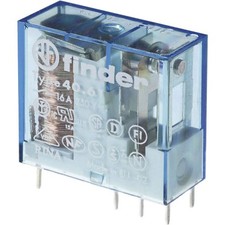 Finder 40.61.9.012.4000 Relais pour circuits imprimés 12 V/DC 16 A 1 inverseur
