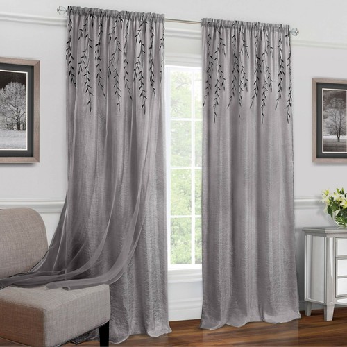 Achim willow grey embroidered - achim,