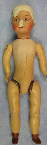 Petite poupée ancienne - poupée,