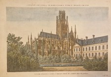 "Vue de l'église de St Ouen