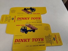 BOITE REPRODUCTION BERLIET GAK BENNE  585 DINKY TOYS