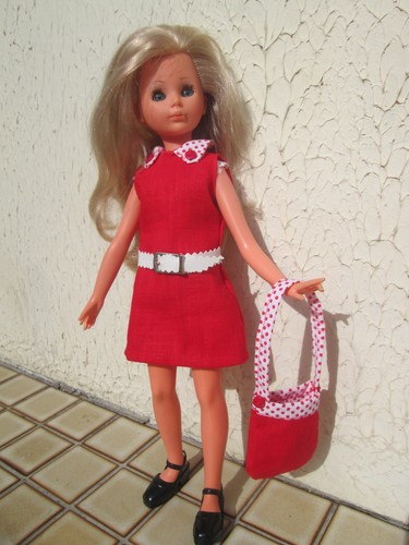 Robe sac pour poupée - robe, +