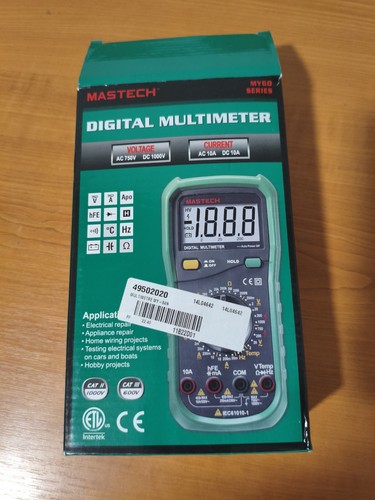 Mastech my64 multimètre avec - mastech,