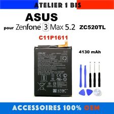 GENUINE BATTERY OEM ASUS ZenFone 3 MAX ZC520TL 4130mAh ORIGINAL C11P1611 3,85V