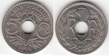 Monnaie Française 5 Centimes Lindauer GM 1919