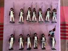 Lot de 13 soldats de plomb CBG Mignot- Infanterie de Ligne 1791-1804