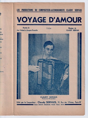 Accordéon claudy servais - accordÉon,