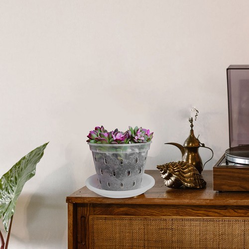 Pcs pot fleur plastique - pot,