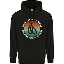 Hoodie Pour Hommes 80% Coton 12 Ans D'Anniversaire De Mariage 12ème