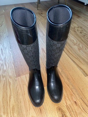 Gucci black patten leather - gucci,