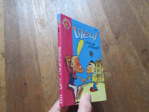 Bibliotheque rose titeuf est - titeuf,