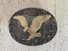 boucle de ceinturon ceinture en métal aigle  western country