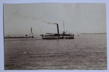 Ancienne photographie Bateau à vapeur Le Simplon Lac Léman Suisse (51309)