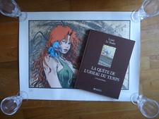 Tirage de tête Quête Oiseau du temps Loisel Oeuf des Ténèbres avec sérigraphie