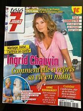 Télé 7 Jours 15/09/2012; Ingrid Chauvin/ Anne Roumanoff/ Jean d'Ormesson/ Fugain