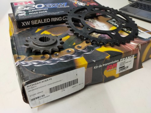 Kit chaine ducati 900 monster - kit,