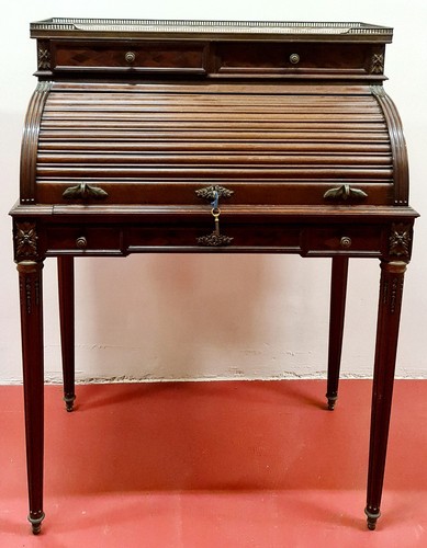 Bureau bois acajou style - bureau, en