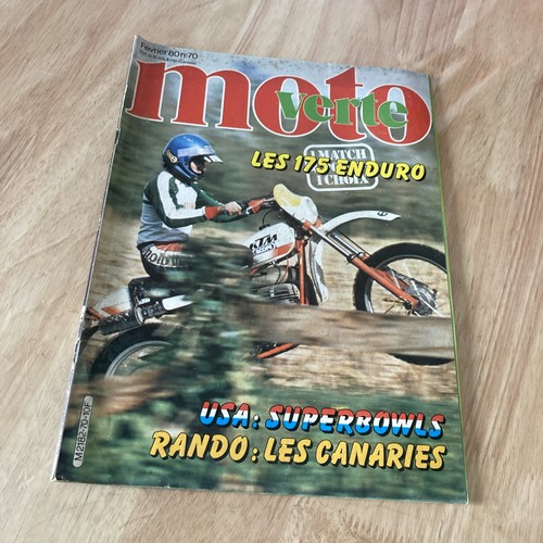 Moto verte 1980 175 - verte,