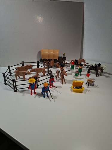 Lot playmobil western - playmobil,