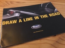 Buell 2003 lightning XB9S Firebolt XB9R Blast prospectus moto  prospekt English