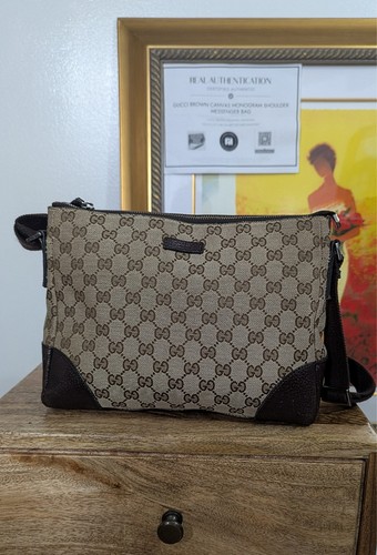 Gucci monogram canvas brown - gg,