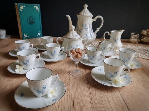 Service café vintage - service,