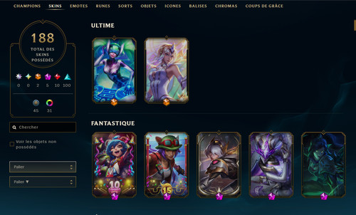 Compte league legends - of,