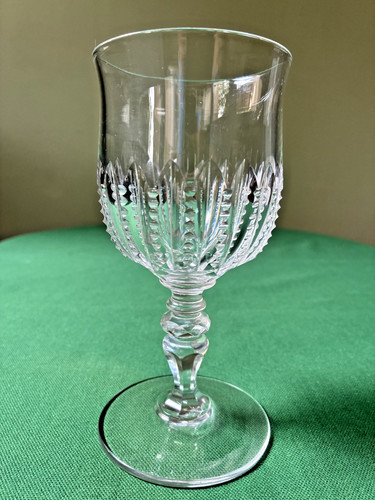 Ancien verre eau - , cristal