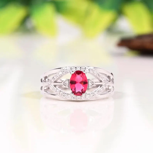Bague solitaire rubis - bague,