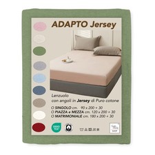 Draps Housse Jersey Vert