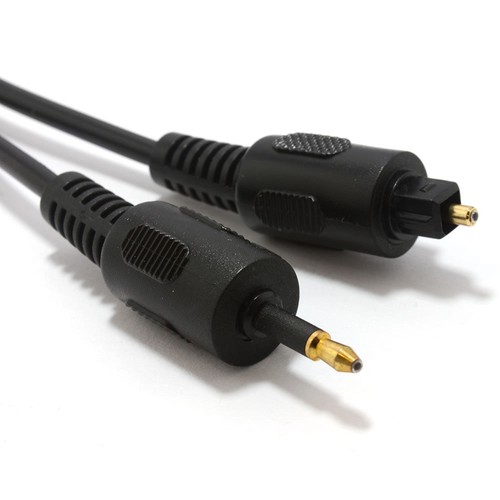 Noir fibre optique audio - noir,