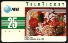 25U Carte Téléphonique De Noël 1992