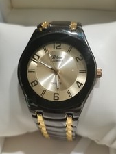 Montre homme bleu colleiten noir et or