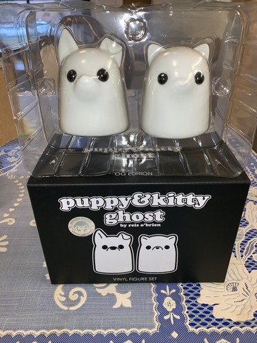 Bimtoy puppy and ghost kitten - puppy,