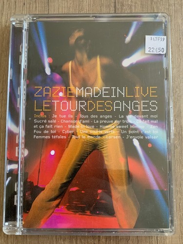 Dvd zone concert zazie - -,