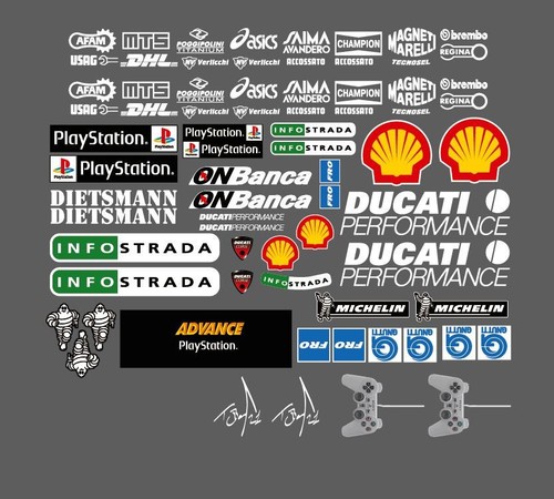 Kit autocollants ducati - kit,