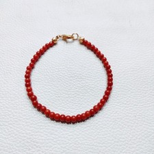 Bracelet en corail rouge