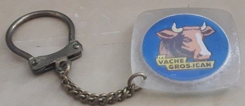 Porte clés vache grosjean - porte,