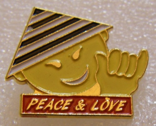 Pin peace love - &,